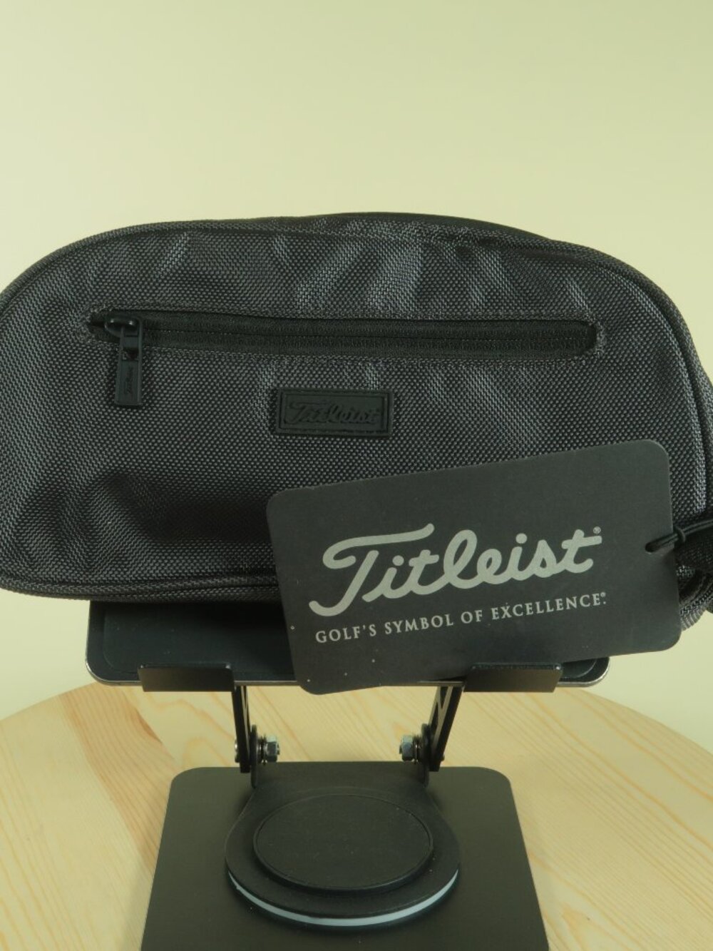 Titleist Dopp Toiletry Kit Gray Ansley Golf Club Settindown Creek Logo New